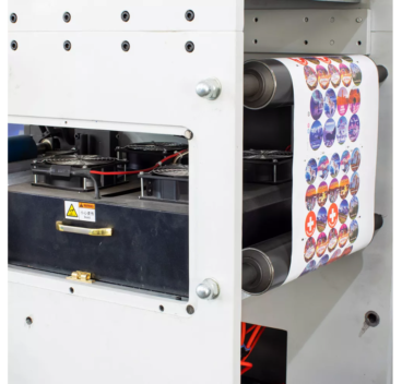 Восьмицветная флексографическая машина для печати этикеток на бумаге, пленке RY-320/8