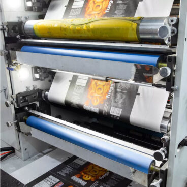 4-цветная флексографическая печатная машина RY-850B широкоформатная