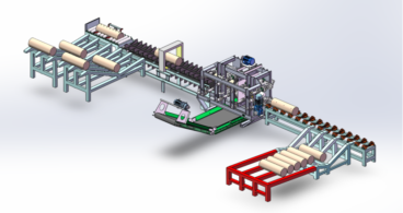 Окорочный станок роторного типа RDL-350